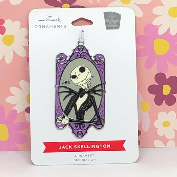 Hallmark Other - Jack Skellington #0004-The Nightmare Before Christmas Hallmark Enamel Ornament